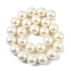 Polished Shell Pearl Round Beads Strands BSHE-XCP0001-17-2