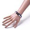 Stretch Bracelet Sets BJEW-JB05027-02-4
