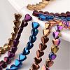 Electroplate Non-magnetic Synthetic Hematite Bead Strands G-F300-22E-1