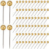 1Set 201 Stainless Steel Ball Head Pins DIY-SP0007-91G-7