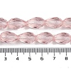 Transparent Glass Beads Strands EGLA-N013-T8mm-D18-4