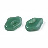 Imitation Jade Glass Pendants GLAA-S054-33-A02-3