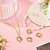 2Pcs Brass Micro Pave Cubic Zirconia Pendants KK-TA0002-78A-G-4