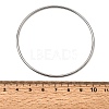 2MM 304 Stainless Steel Bangles for Women SA-CBA37BC-23A-P-5