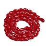 Opaque Solid Color Beads Strands EGLA-N013-P4mm-D07-2
