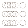 Non-Tarnish 304 Stainless Steel Linking Ring X-STAS-S079-12C-A-1
