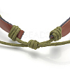 Imitation Leather Bracelet Making X-MAK-R023-04-4