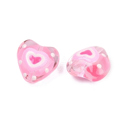Handmade Lampwork Beads Strands LAMP-R004-06A-03-1
