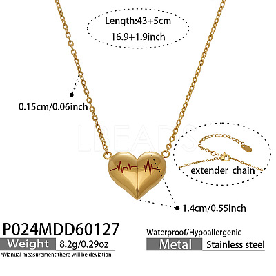 304 Stainless Steel Pendant Necklaces WGF71AA-01-1