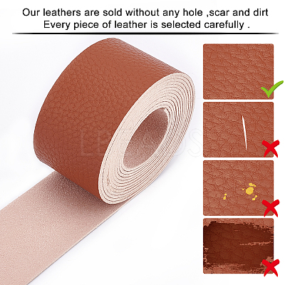 PU Leather Fabric Plain Lychee Fabric AJEW-WH0034-89C-03-1