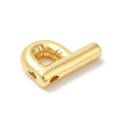 Rack Plating Brass Pendants KK-R143-21G-P-1