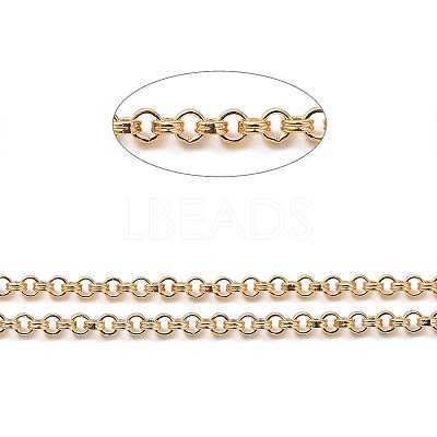 Yellow Gold Filled Rolo Chains CHC-M023-19G-1