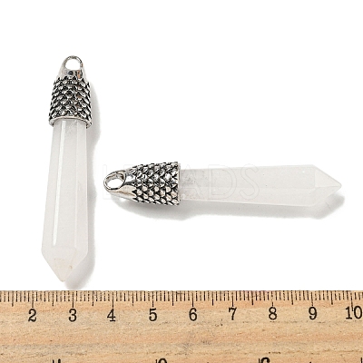 Natural Quartz Crystal Pointed Big Pendants G-F766-02AS-08-1