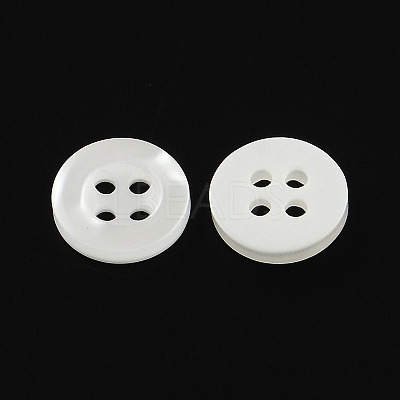 4-Hole Plastic Buttons X-BUTT-R034-039-1
