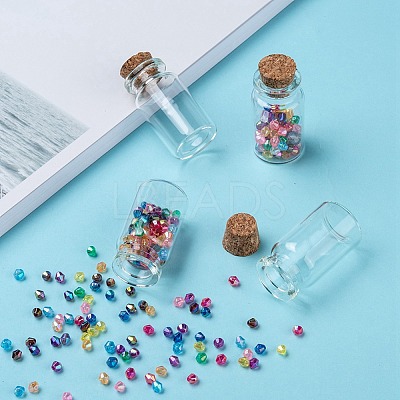 Glass Jar Glass Bottles X2-AJEW-H004-7-1-1