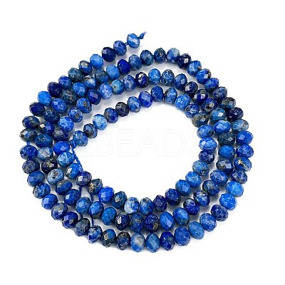 Natural Lapis Lazuli Beads Strands G-L587-B04-02-1