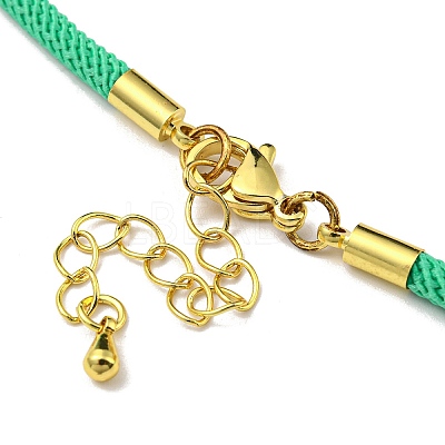 Nylon Cords Bracelet Makings Fit for Connector Charms AJEW-P116-02G-1