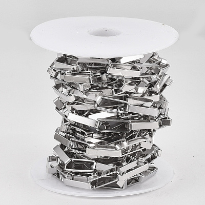Unwelded Iron Paperclip Chains CH-S125-03A-P-1