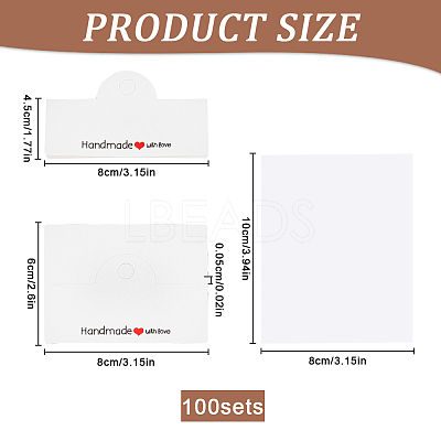 Rectangle Paper Foldable Header Cards CDIS-SP0001-02A-1