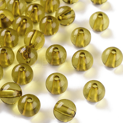 Transparent Acrylic Beads MACR-S370-A10mm-737-1