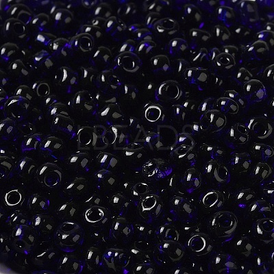 Transparent Colours Glass Seed Beads X1-SEED-P006-02A-11-1