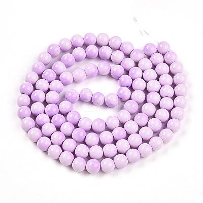 Baking Paint Glass Beads X1-DGLA-N012-8mm-02-1