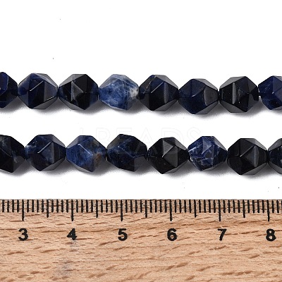 Natural Sodalitee Beads Strands G-Z119-A35-02-1