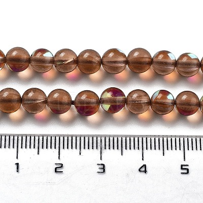 Synthetic Moonstone Beads Strands G-P528-J01-02-1