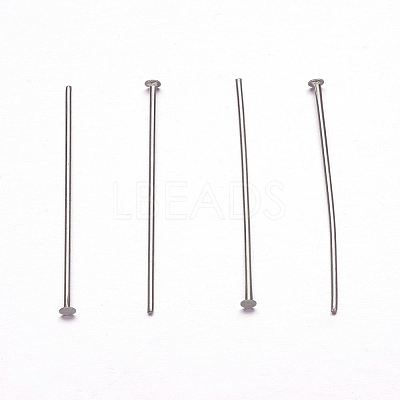Tarnish Resistant 304 Stainless Steel Flat Head Pins STAS-H358-06C-1