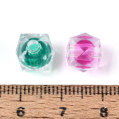 Transparent Acrylic Beads OACR-Q197-03-1