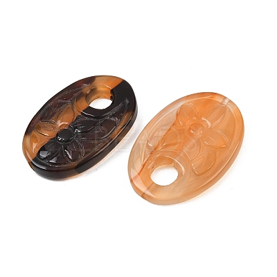 Natural Agate Carved Pendants GG-CBA3D9B-05-1