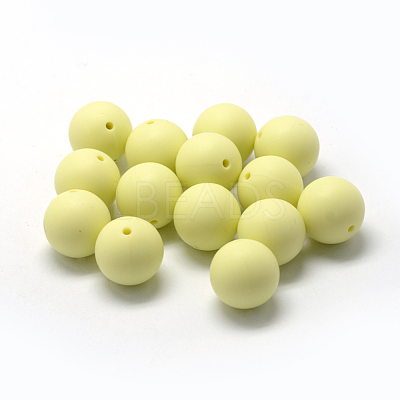 Food Grade Eco-Friendly Silicone Beads LS-SIL-R008A-33-1