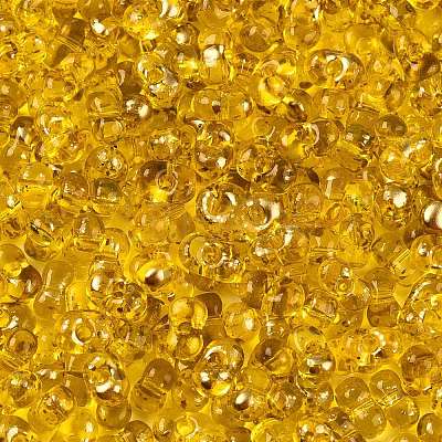 Picasso Spray Painted Glass Seed Beads SEED-T006-04A-1
