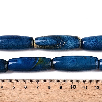 Natural Agate Dyed Beads Strands G-T138-230A-1