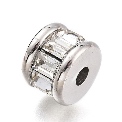 304 Stainless Steel Beads STAS-O129-01P-1