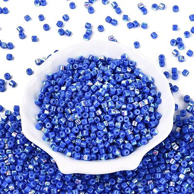 FGB Opaque Colours Glass Seed Beads SEED-Q040-07A-A09-1