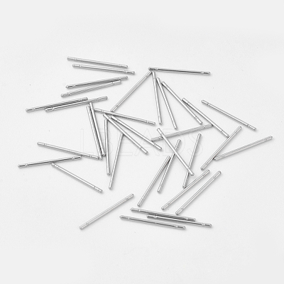 Non-Tarnish 304 Stainless Steel Stud Earring Findings X-STAS-E443-34P-1