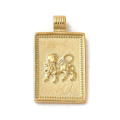 304 Stainless Steel Pendants STAS-L022-306G-05-1