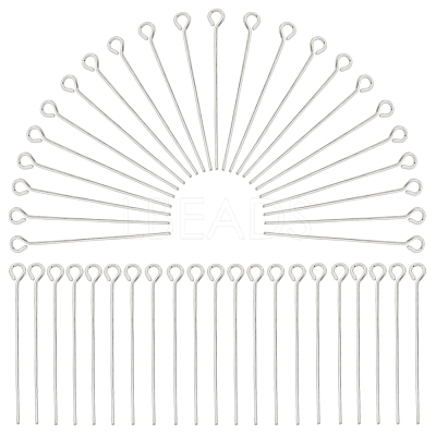 600Pcs Brass Eye Pin KK-SP0001-69B-S-1