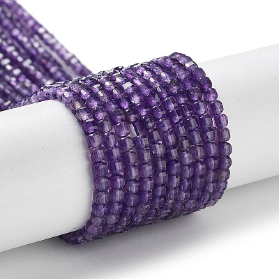 Natural Amethyst Beads Strands X-G-J400-A03-01-1