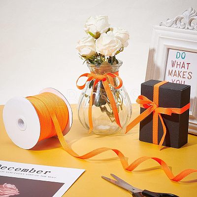 Cotton Twill Tape Ribbons OCOR-WH0058-35Q-1