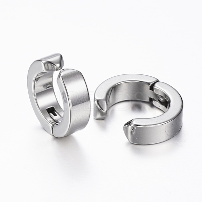 Tarnish Resistant 304 Stainless Steel Clip-on Earrings EJEW-H351-18P-1