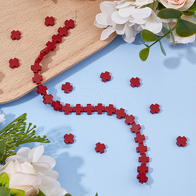 1 Strand Synthetic Coral Beads Strands CORA-FH0001-01-1