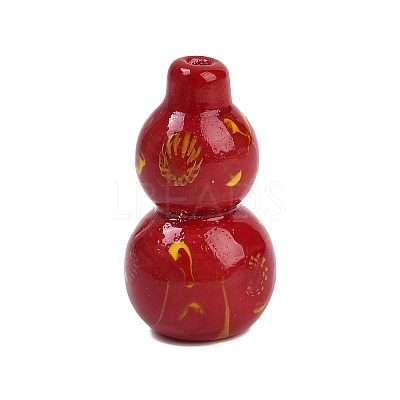 Handmade Lampwork Beads LAMP-Q005-08C-1