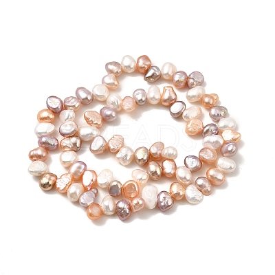 Natural Cultured Freshwater Pearl Beads Strands PEAR-I007-03B-01D-1