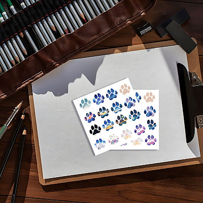Self-Adhesive Paper Decorative Stickers DIY-WH0562-083-1