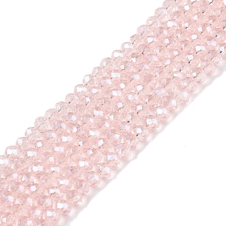 Electroplate Glass Beads Strands EGLA-A044-T2mm-A22-1