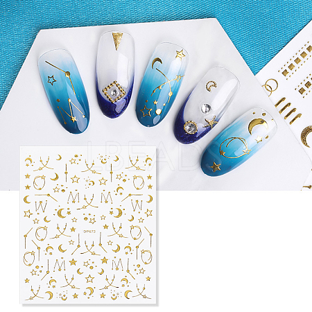Nail Art Stickers Decals MOST-PW0001-114A-1