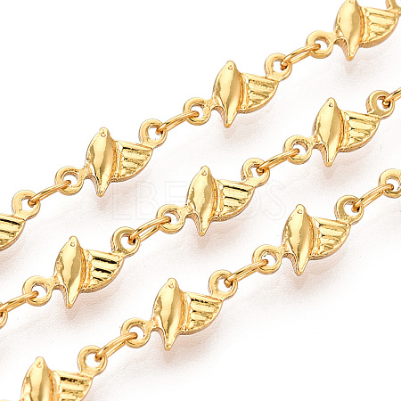 Ocean Theme Brass Link Chains CHC-T017-01A-1