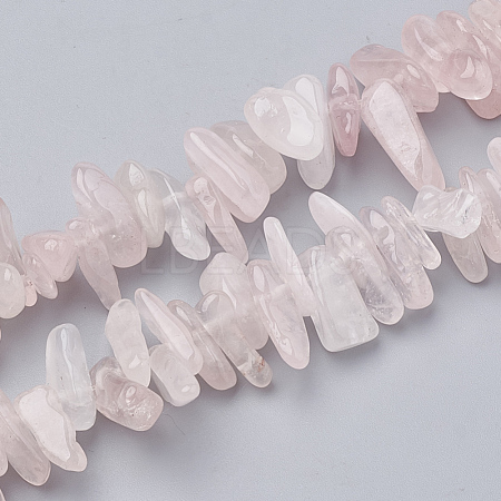 Natural Rose Quartz Beads Strands G-S338-17-1